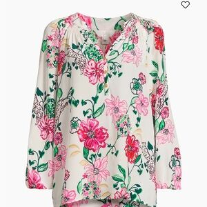 Lilly Pulitzer Elsa Silk Top NWT